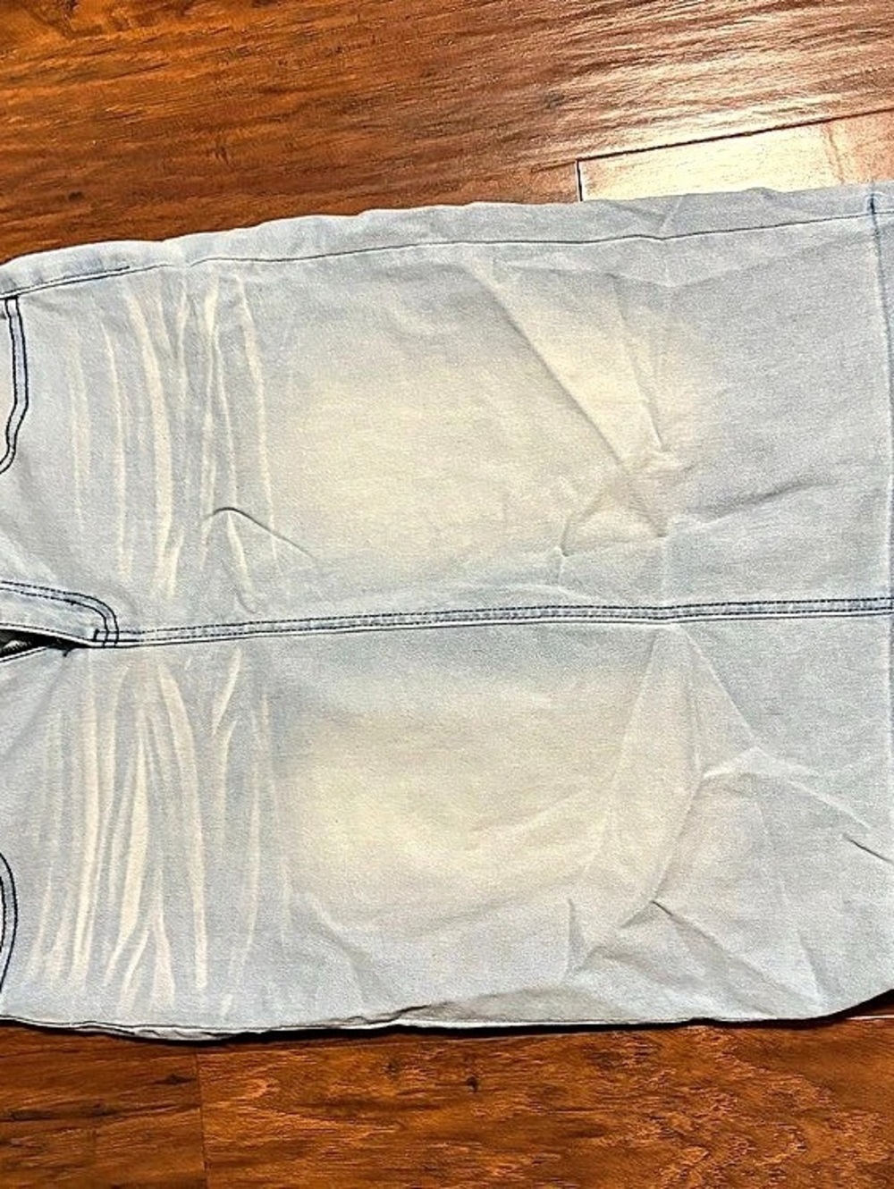 Be-Girl Light Blue Jean Skirt